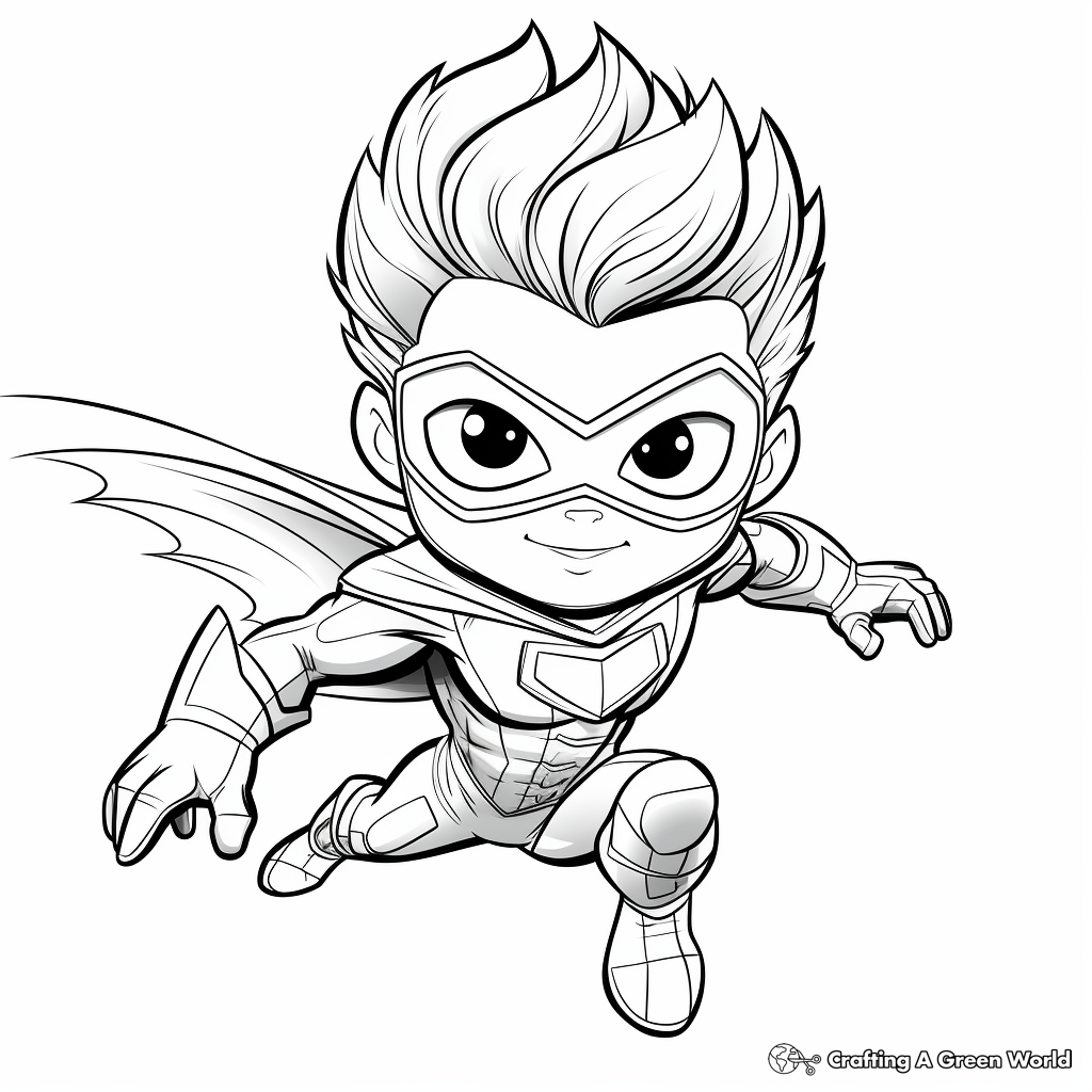 PJ Masks Coloring Pages Free Printable 