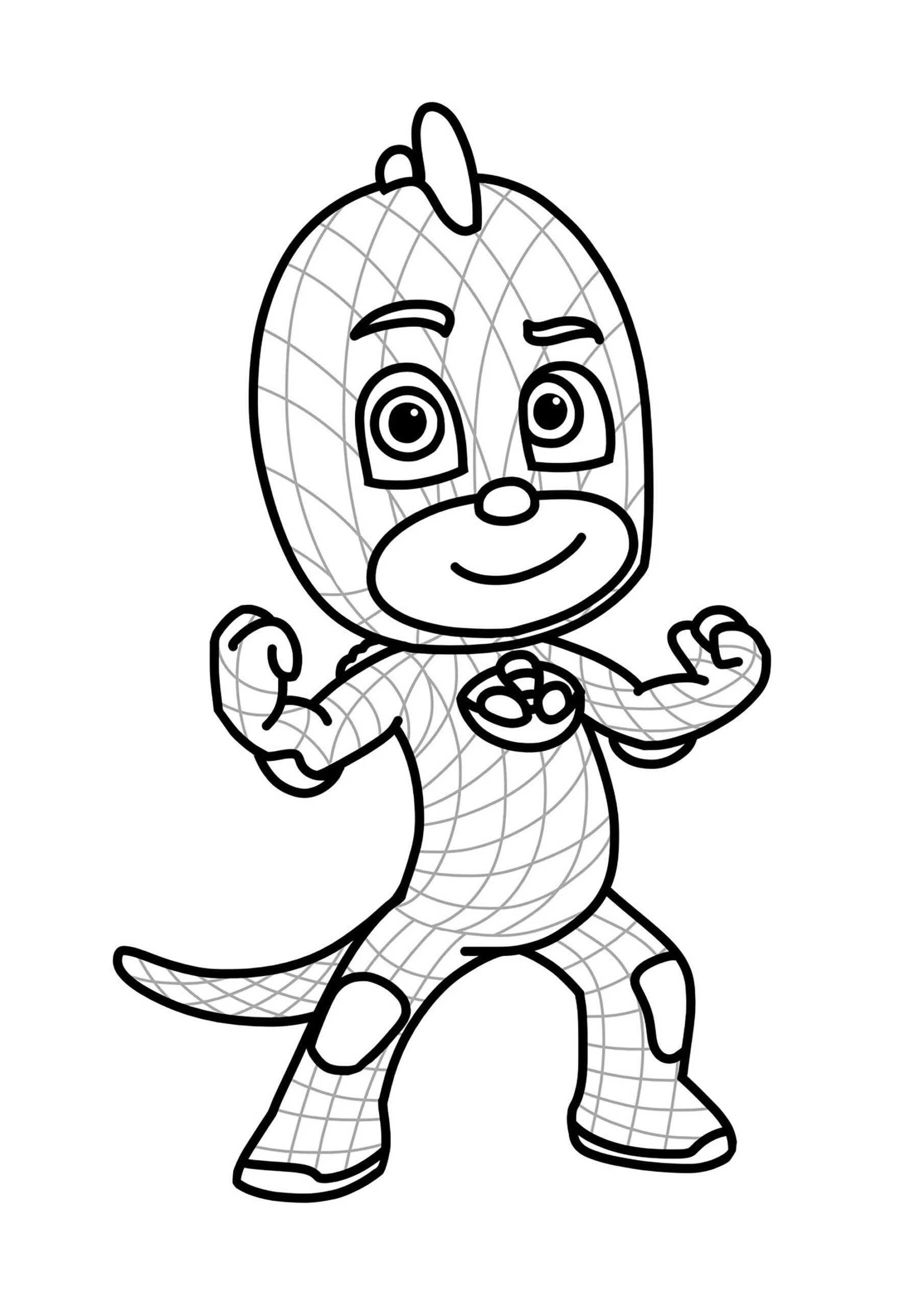 PJ Masks One Of The Characters To Color PJ Masks Coloring Pages