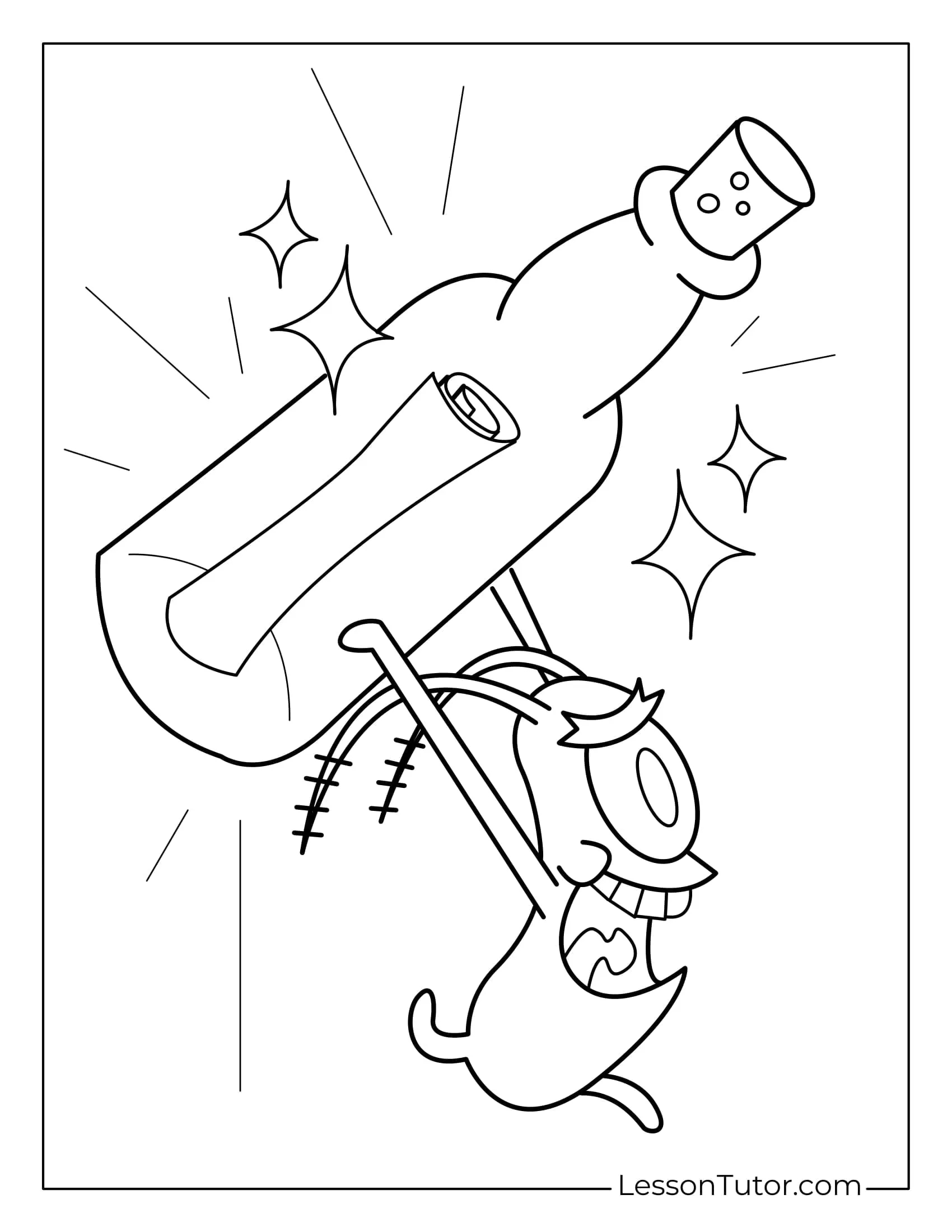 Plankton Coloring Pages Lesson Tutor