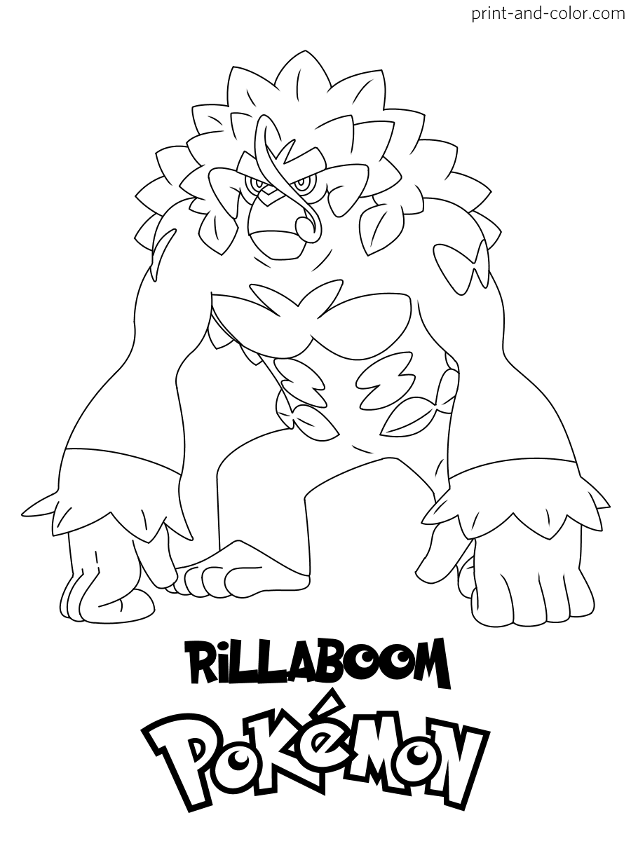 Pokemon Sword And Shield Coloring Pages Print And Color Pokemon Sword And Shield Coloring Pages Print And Color