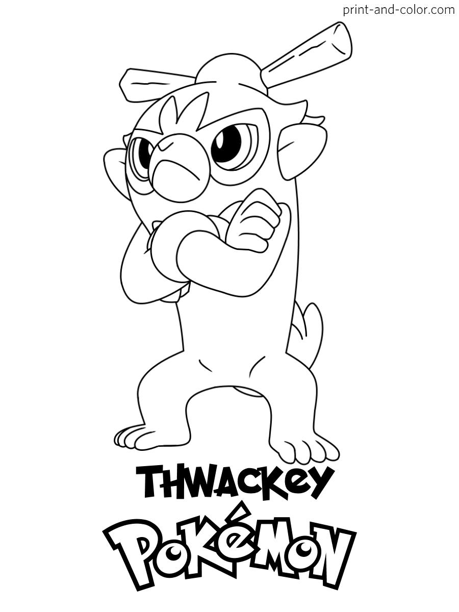 Pokemon Sword And Shield Coloring Pages Print And Color Pokemon Sword And Shield Coloring Pages Print And Color