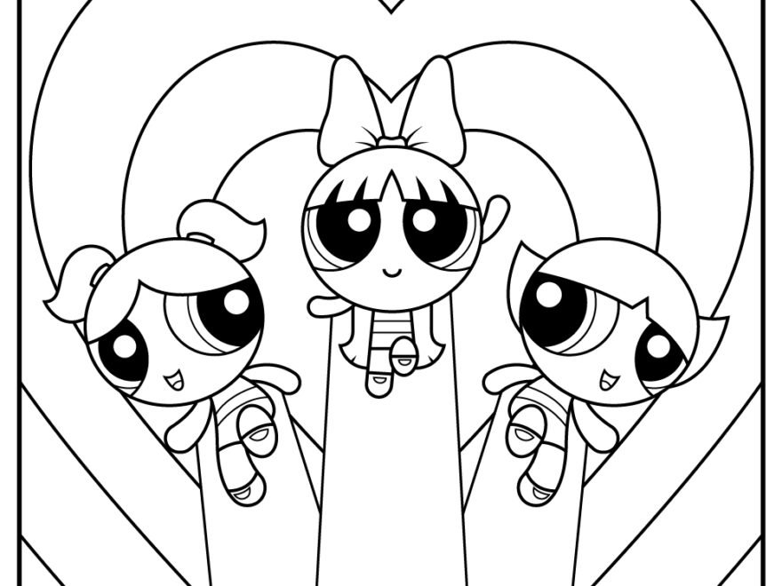Powerpuff Girls Coloring Pages 25 Free Printable PDFs