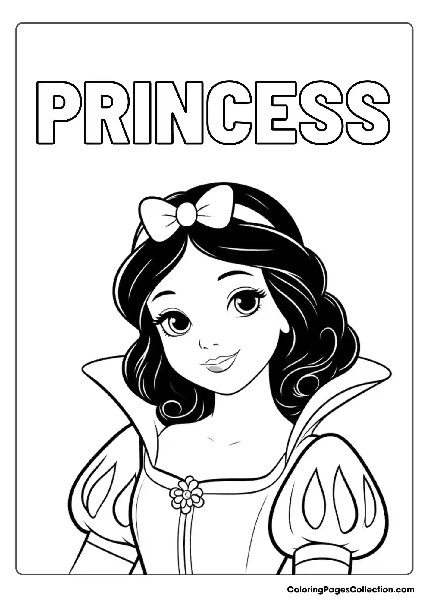 Princess Coloring Pages Free Printable Pdf
