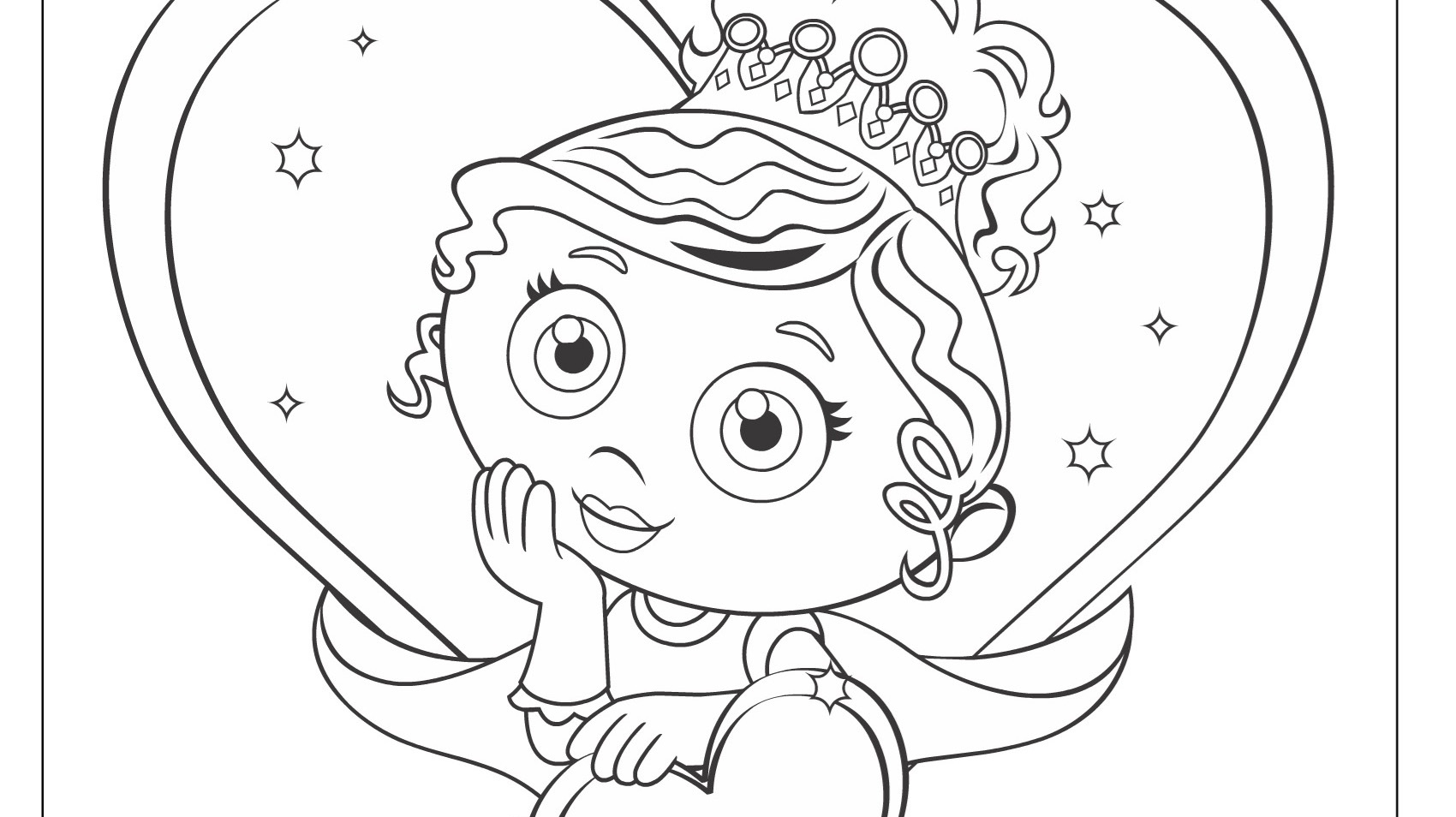 Princess Presto s Valentine s Day Coloring PBS KIDS For Parents Princess Presto s Valentine s Day Coloring PBS KIDS For Parents