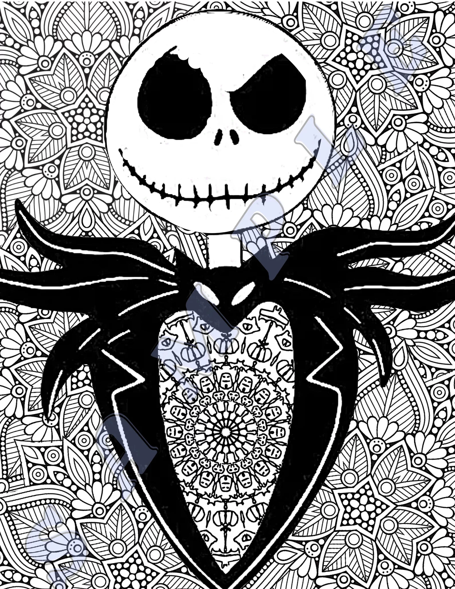 Printable Halloween Coloring Pages For Adults PS Smart Living Printable Halloween Coloring Pages For Adults PS Smart Living