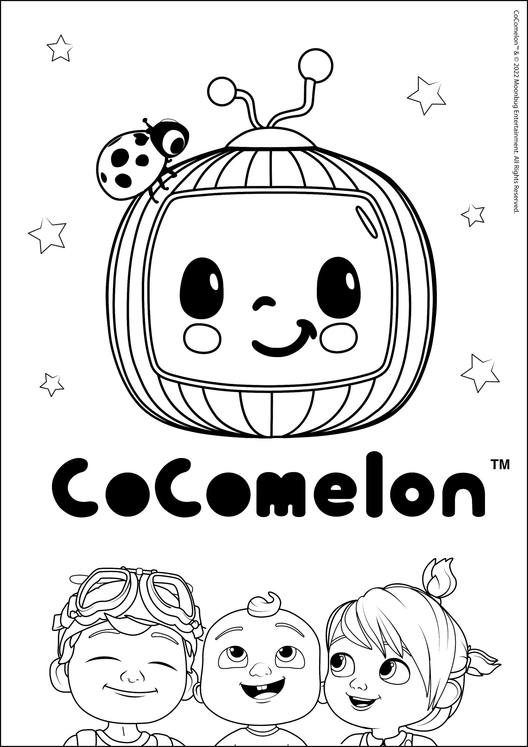 Printable Jj Easy Coloring Pages For Kids