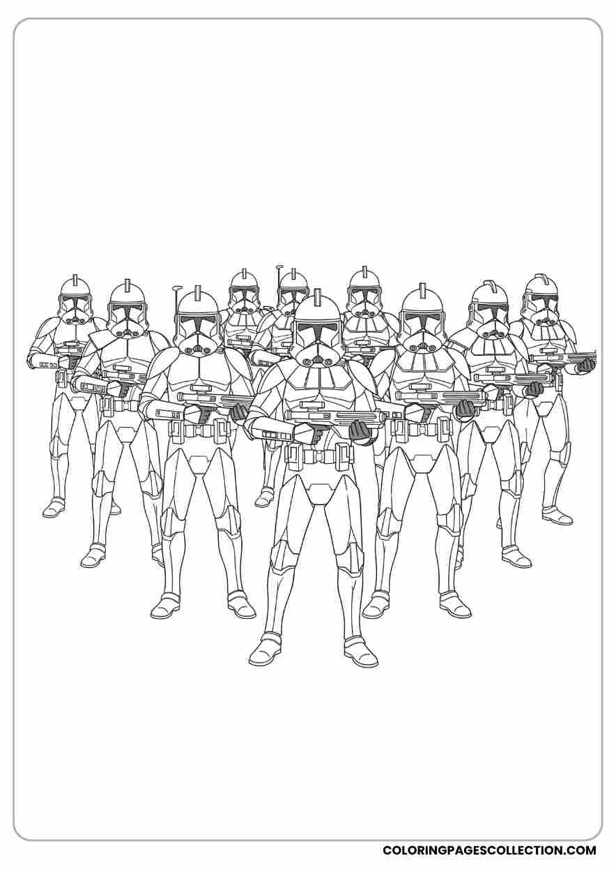 Printable Star Wars Coloring Pages