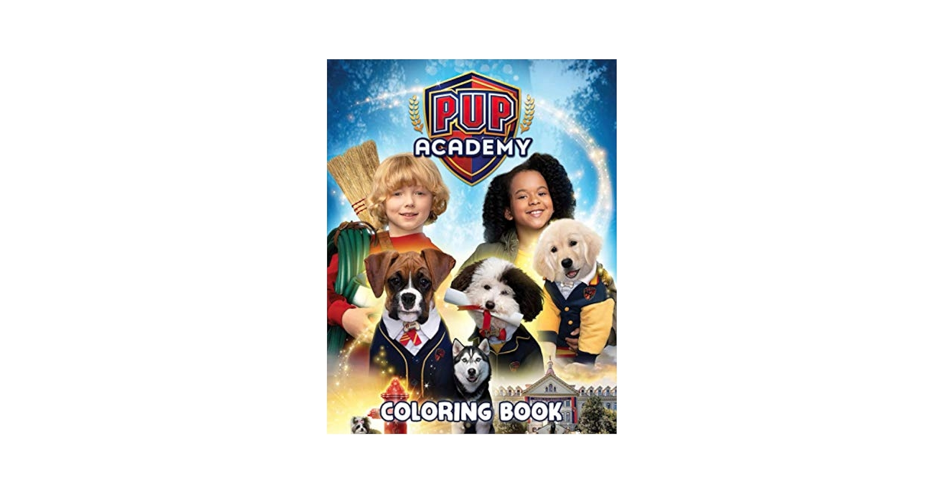 Pup Academy Coloring Book An Amazing Coloring Book For Relaxation And Stress Relief With Many Illustrations Of Pup Academy Mitsukobayashi Amazon sg Books