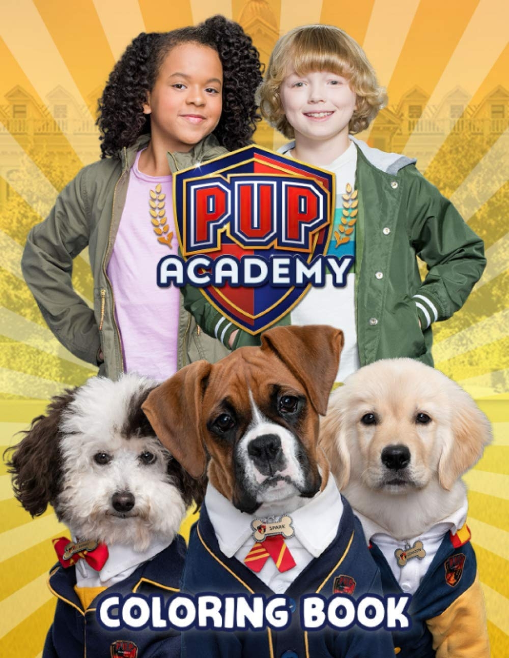 Pup Academy Coloring Book Wonderful Gifts For Pup Academy Fans Desertcart UAE