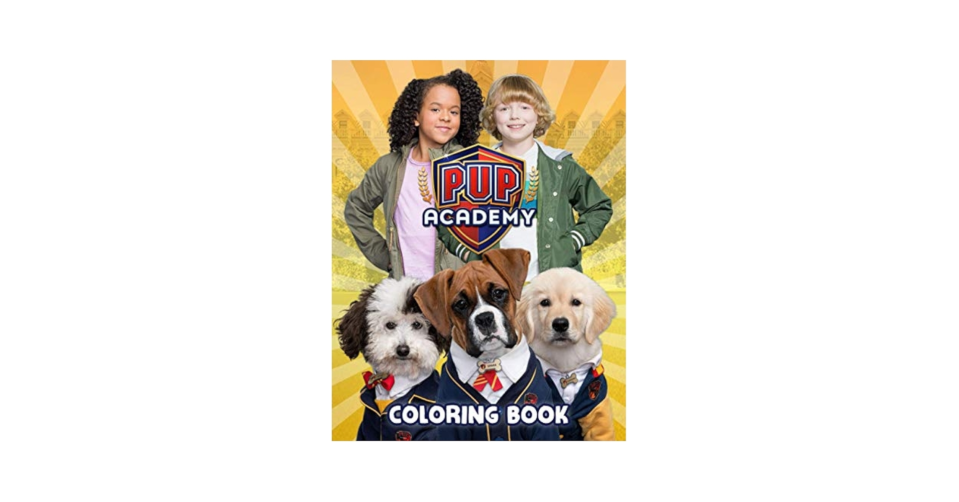 Pup Academy Coloring Book Wonderful Gifts For Pup Academy Fans To Relax And Relieve Stress Through Bunch Of Illustrations Mitsukobayashi Amazon sg Books