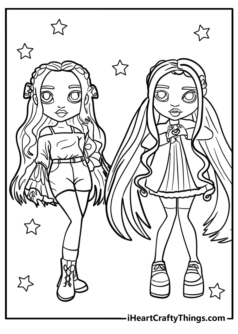 Rainbow High Coloring Pages 26 Free Printables For Kids