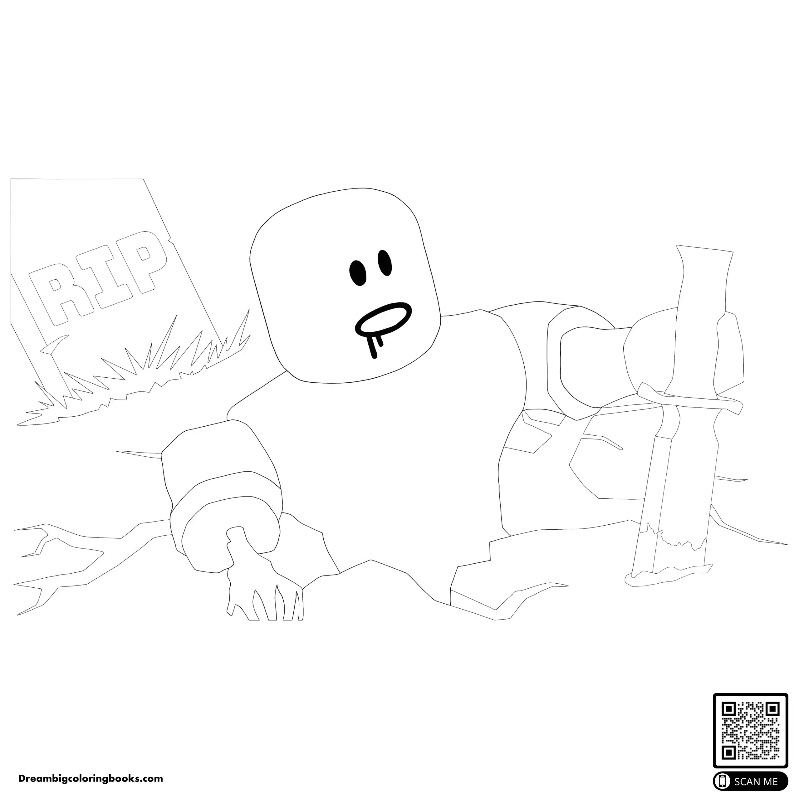Roblox Coloring Pages To Make Your Kids Happy