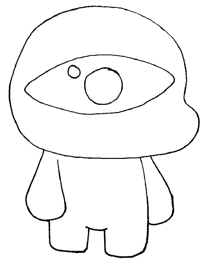 Roblox Doors Seek Coloring Page Coloring Pages