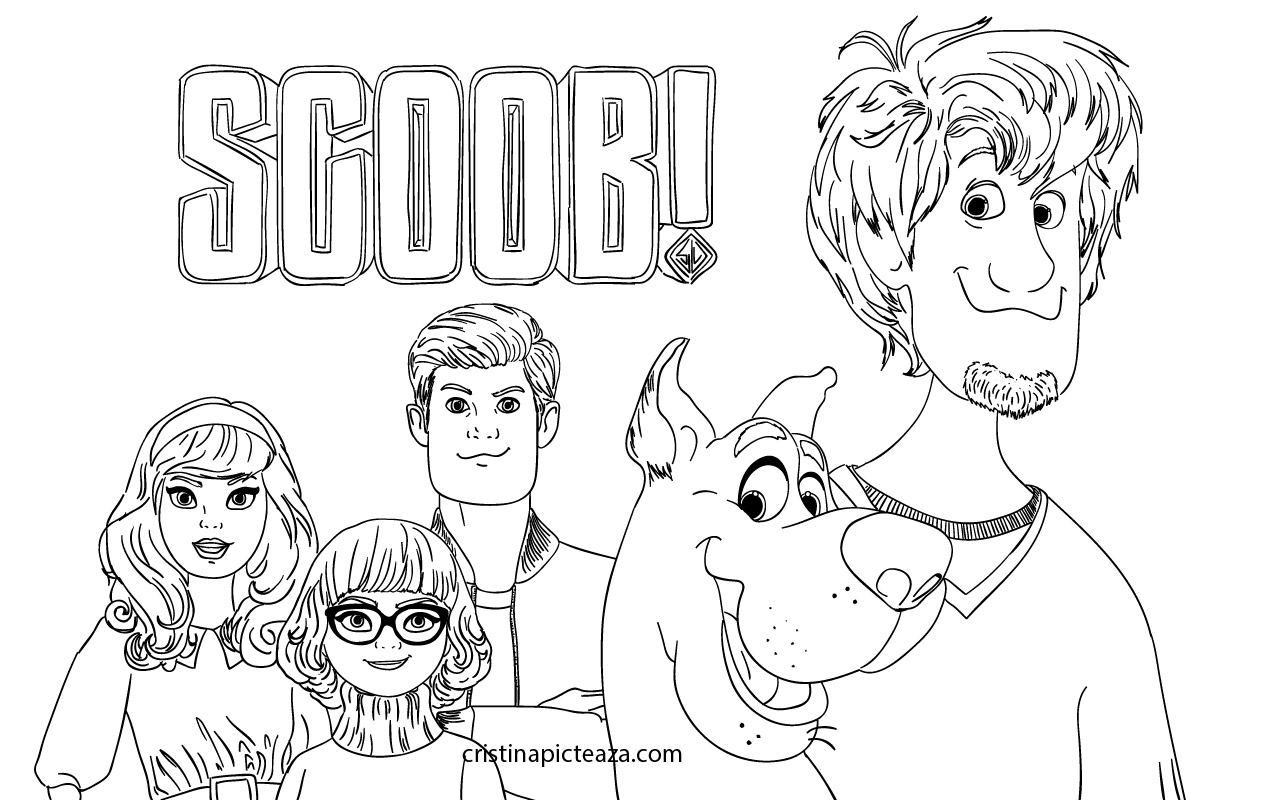 Scooby Doo 2 Coloring Pages
