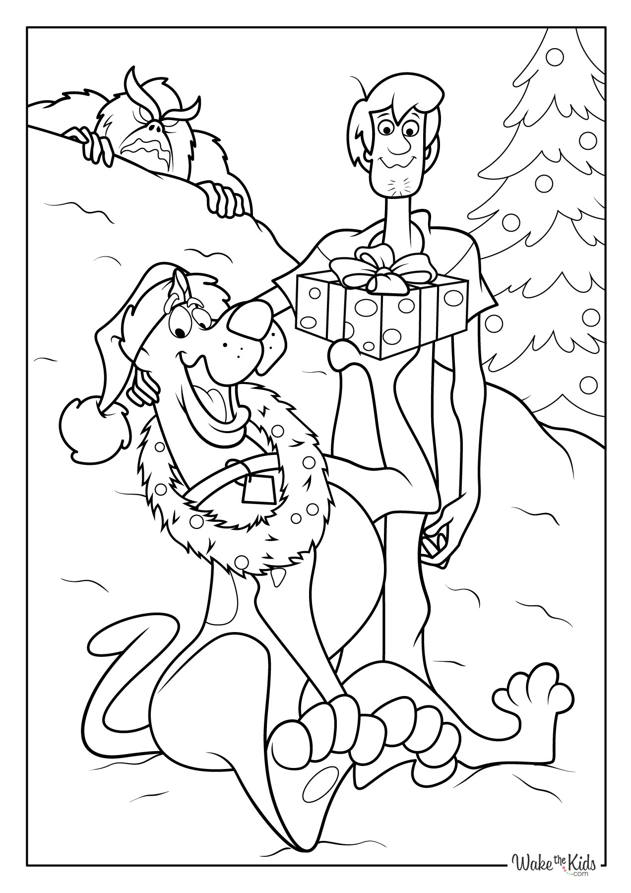 Scooby Doo Coloring Pages Free Printable PDFs WakeTheKids