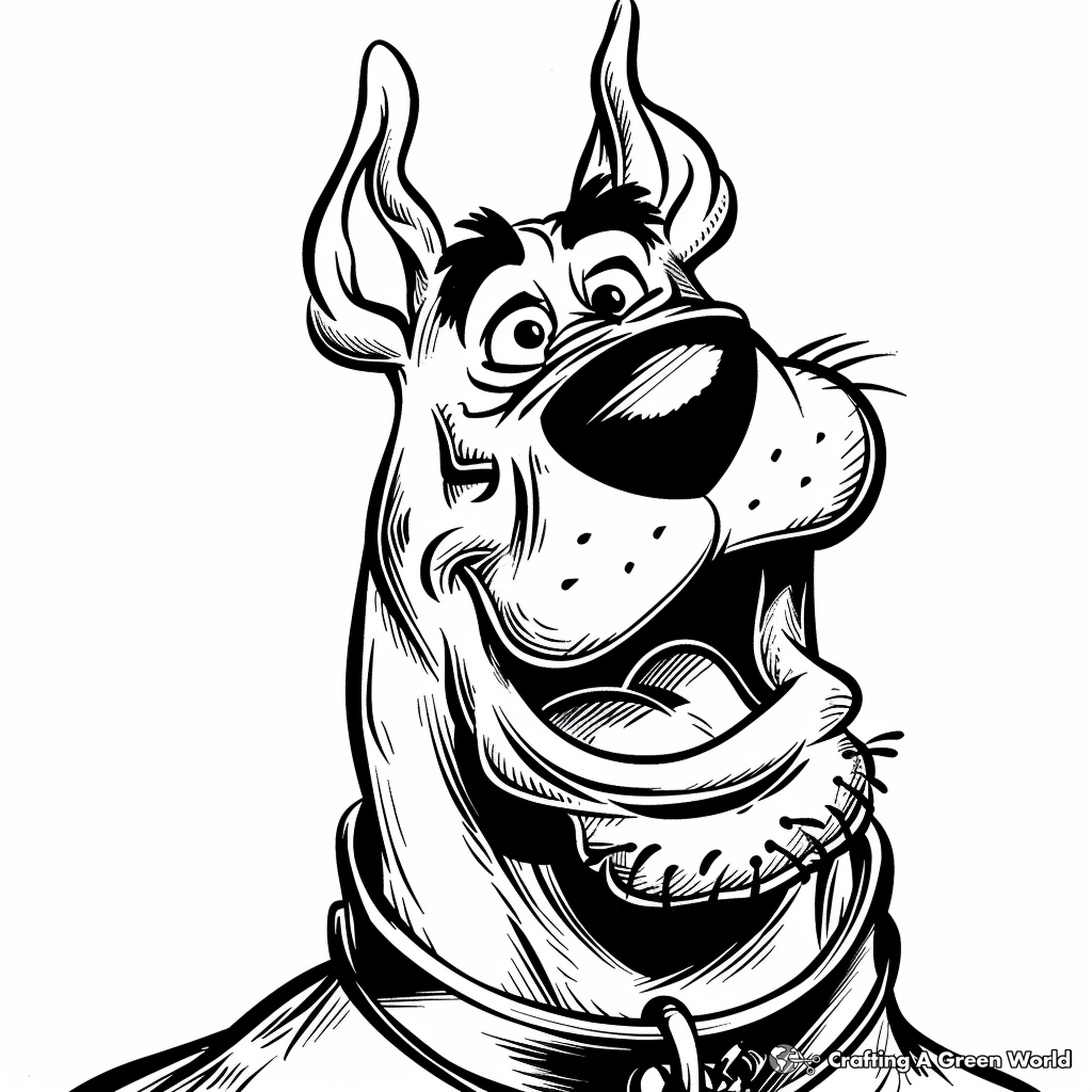 Scooby Doo Coloring Pages Free Printable 