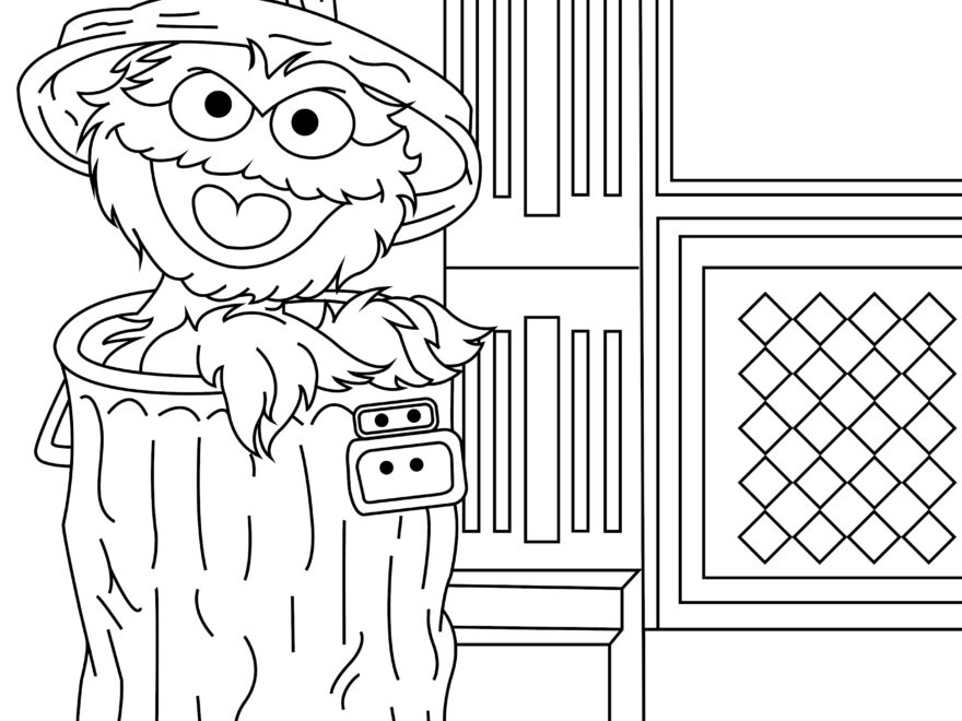 Sesame Street Coloring Pages Printables FUN Blog