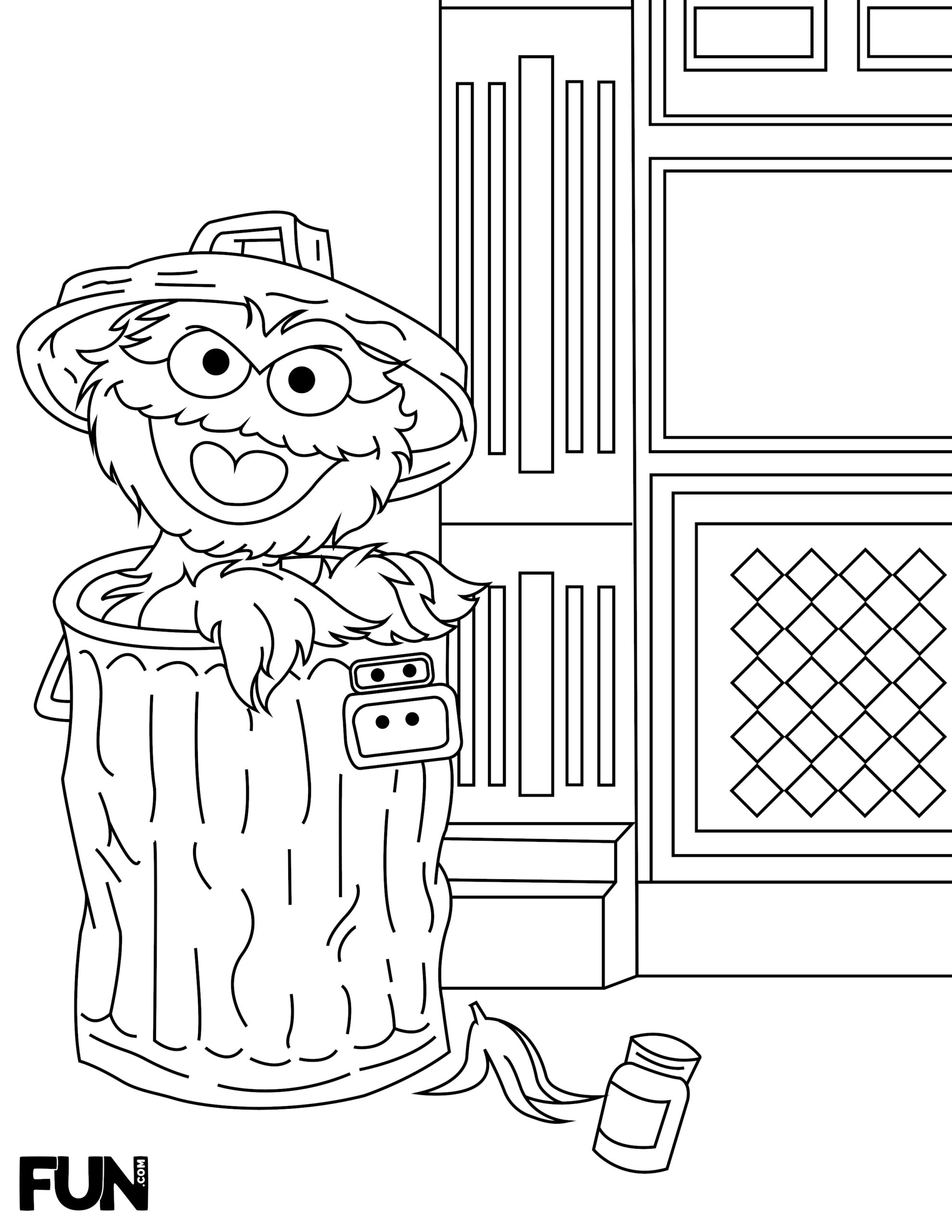 Sesame Street Coloring Pages Printables FUN Blog