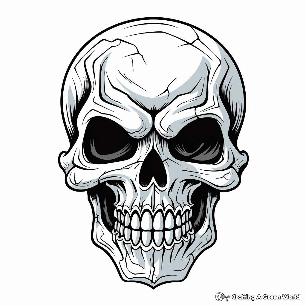 Skull Coloring Pages Free Printable Skull Coloring Pages Free Printable