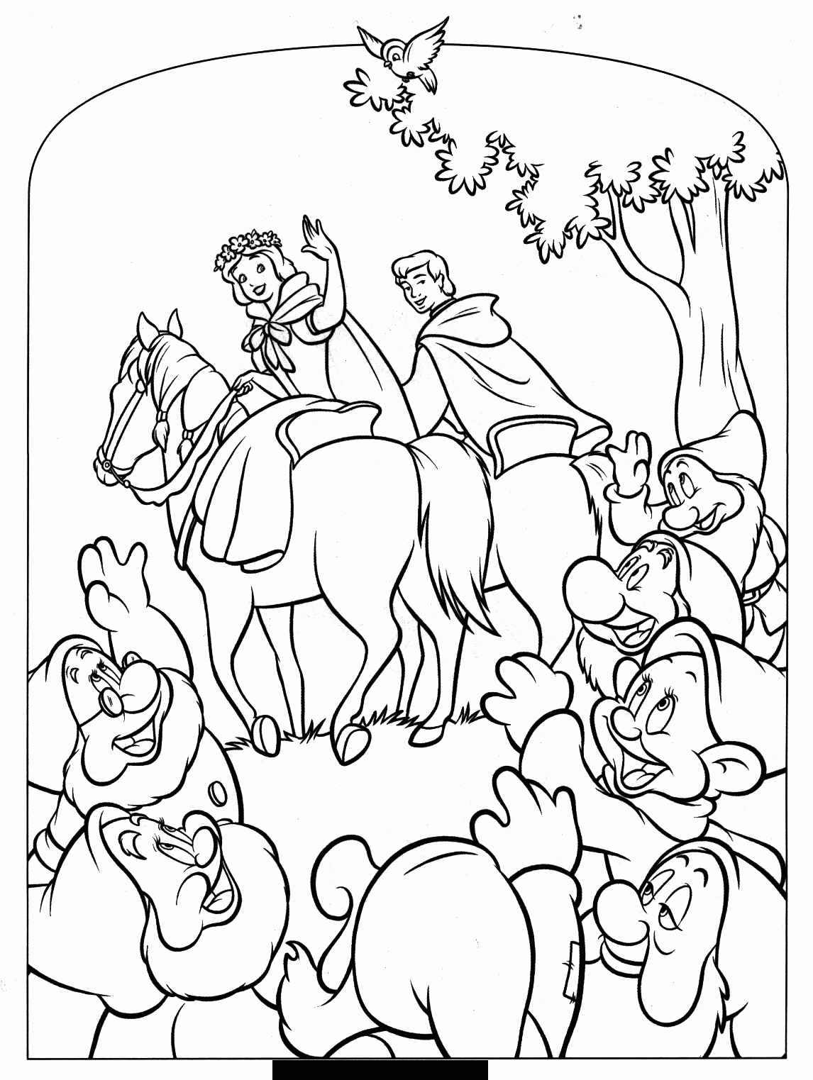 Snow White To Color For Kids Snow White Coloring Pages Snow White To Color For Kids Snow White Coloring Pages