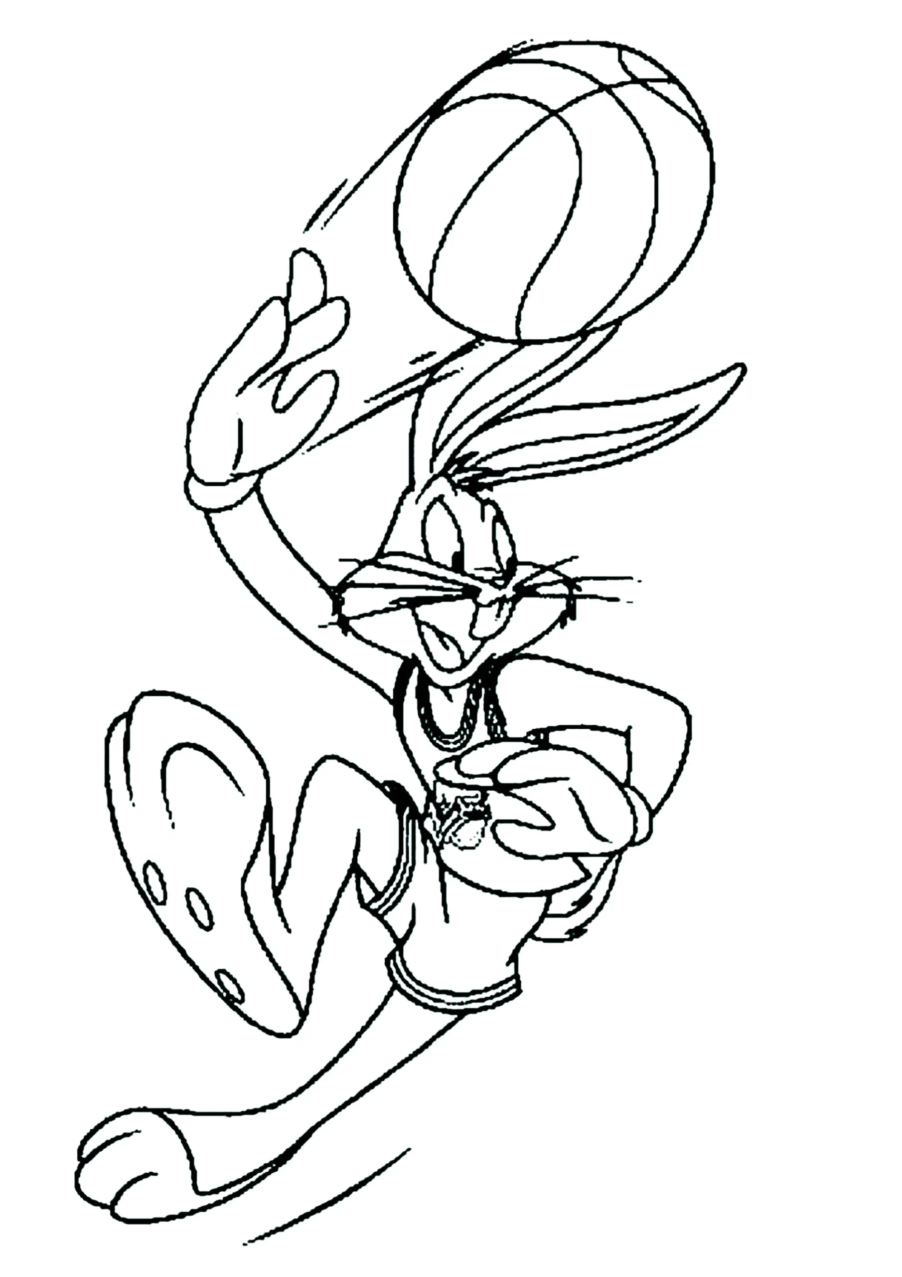 Space Jam To Print For Free Space Jam Coloring Pages