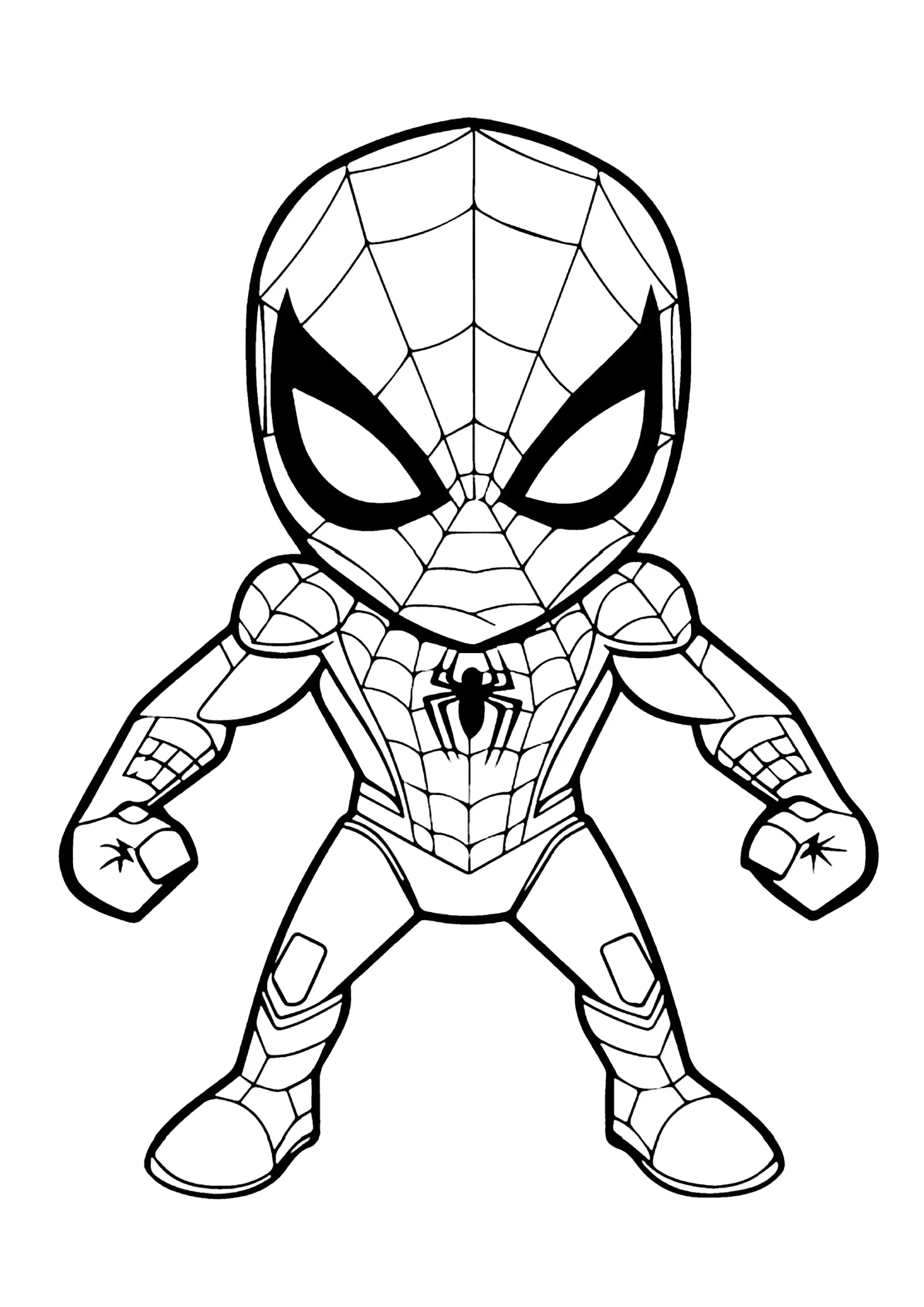 Big Time Spider-Man Coloring Pages