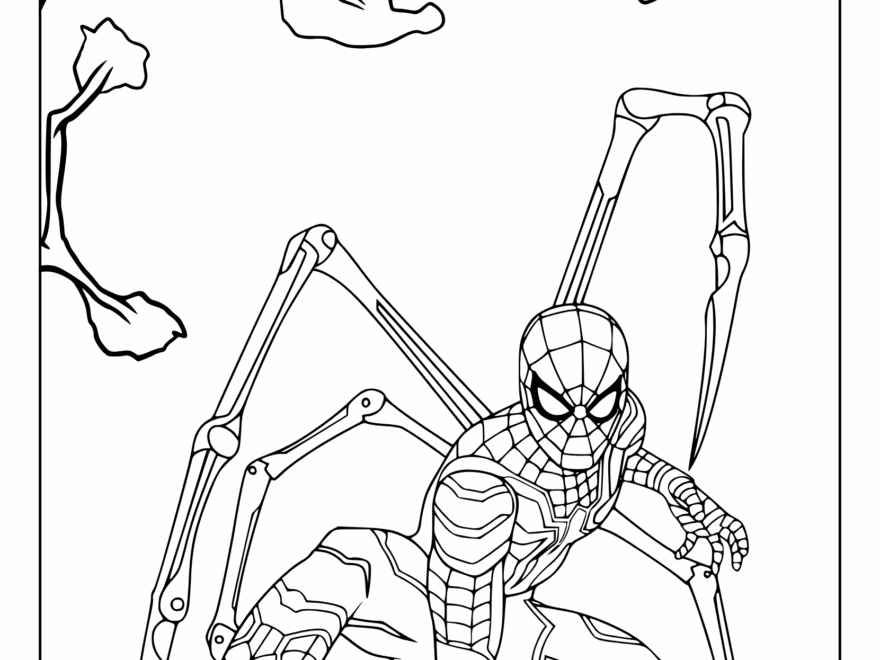 Spider Man Coloring Pages 30 Free Printable PDF
