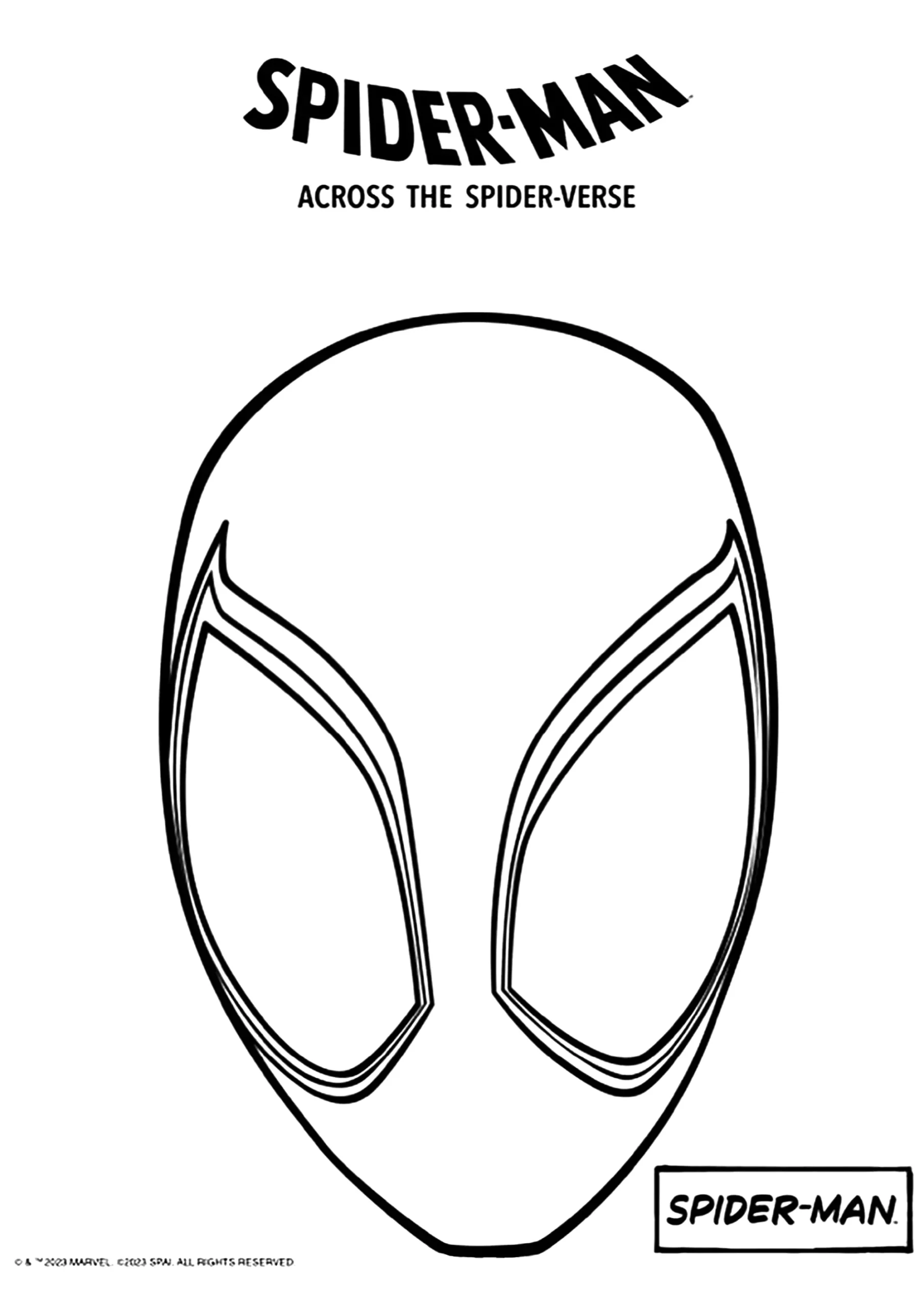 Spider Man Miles Morales Spider Man Across The Spider Verse Coloring Pages