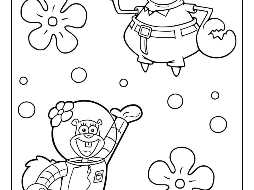 Spongebob Coloring Pages 30 Free Printable PDF