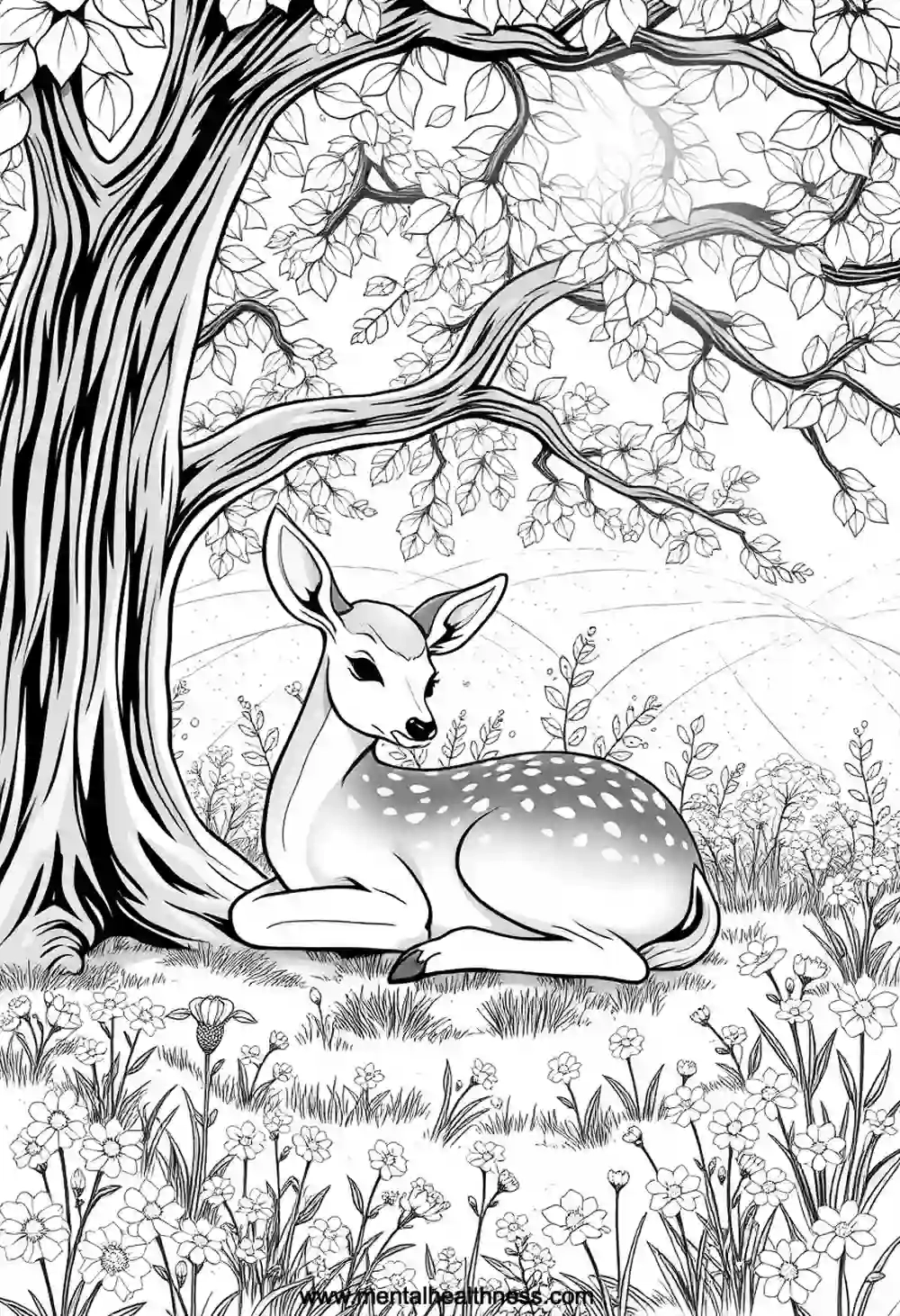 Spring Time Coloring Pages