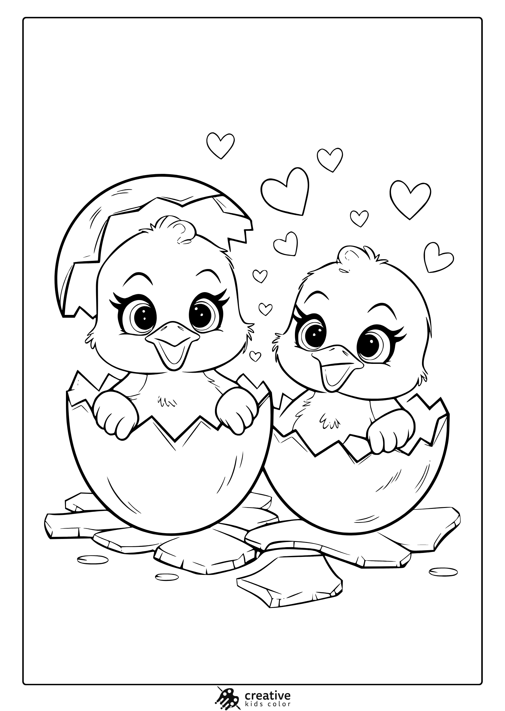 Spring Coloring Pages Free Printable PDF 