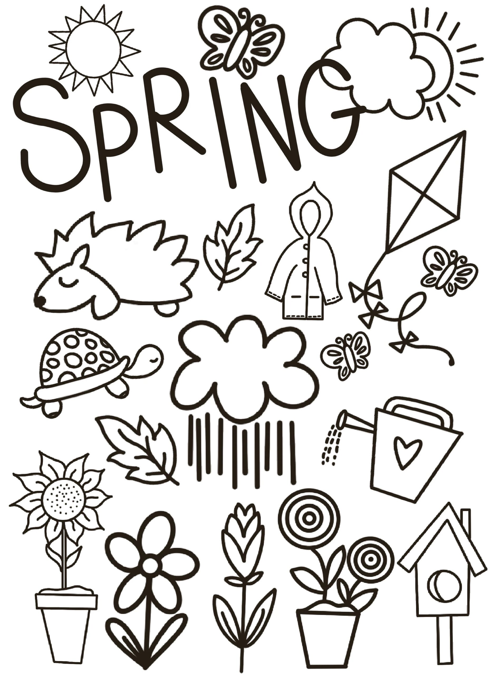 Spring Coloring Pages kids Coloring Activity kids Pages To Color Preschool Coloring Page coloring Sheets For Kids Etsy Spring Coloring Pages kids Coloring Activity kids Pages To Color Preschool Coloring Page coloring Sheets For Kids Etsy
