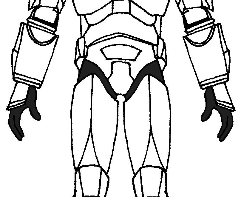 Star wars clone trooper coloring pages clone trooper assault by Sallz Mia