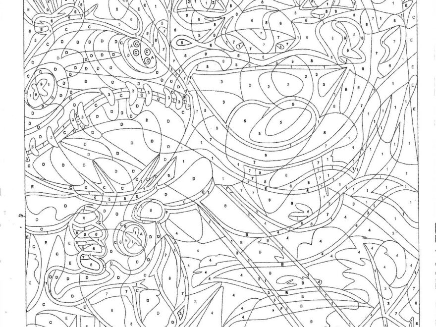 Stitch Coloriage Disney Coloring Book PDF Coloring Color By Number Adult Coloring Books Book Colored Etsy