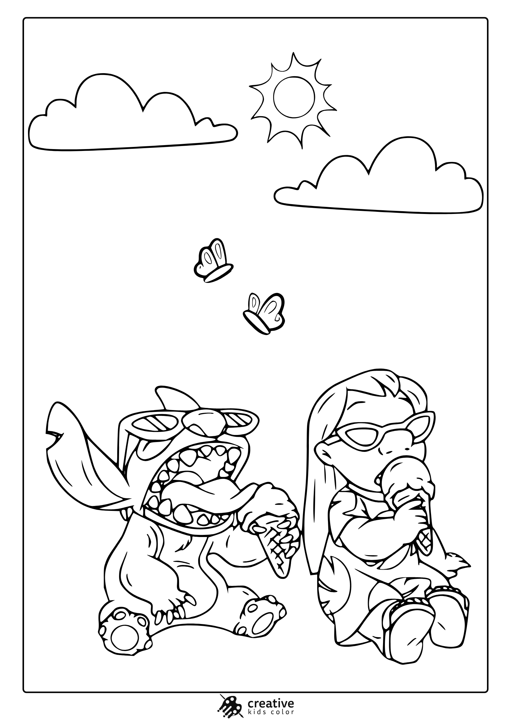 Stitch Coloring Pages 35 Free Printable PDF 