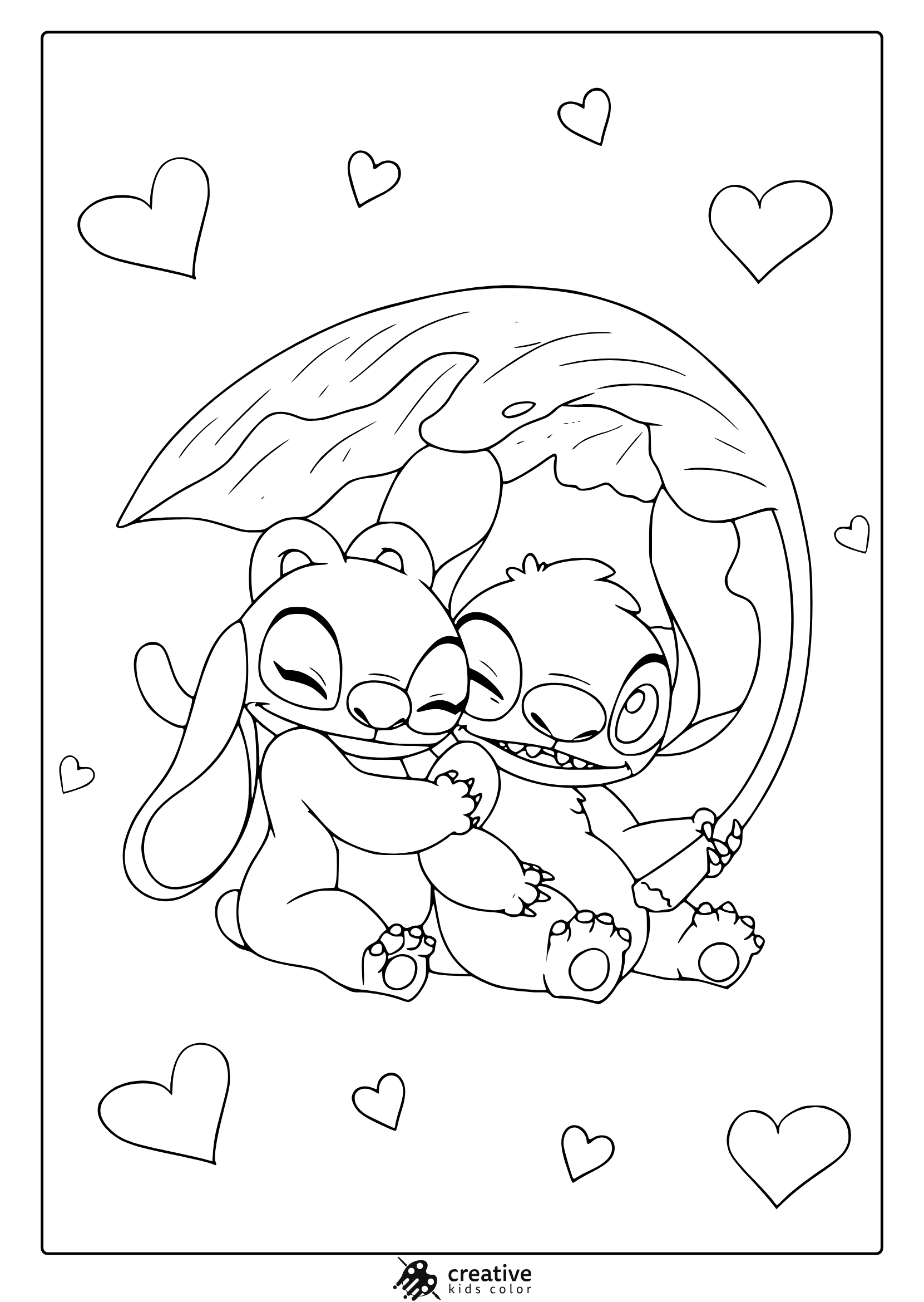 Stitch Coloring Pages 35 Free Printable PDF 