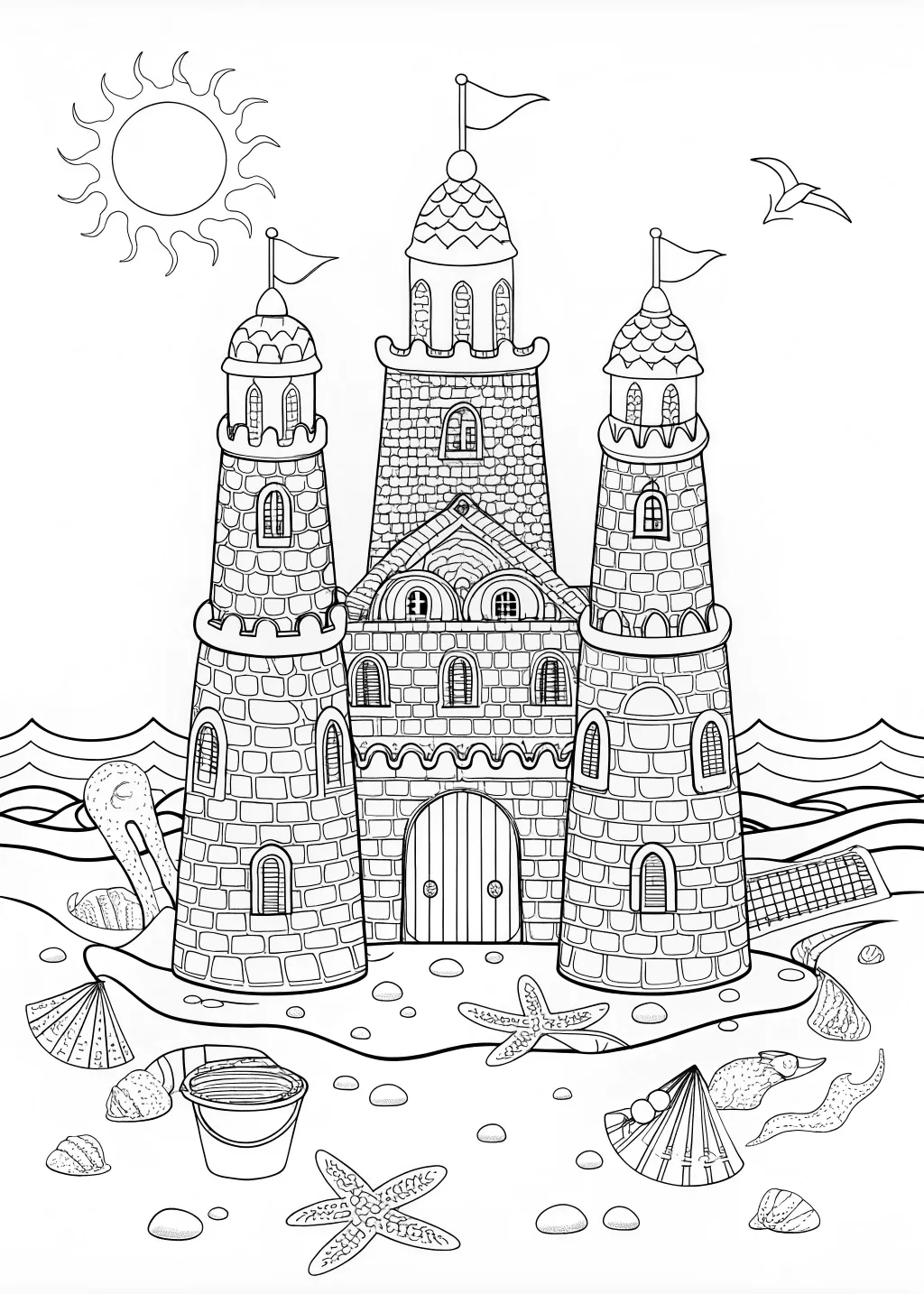 Summer Coloring Pages For Seniors
