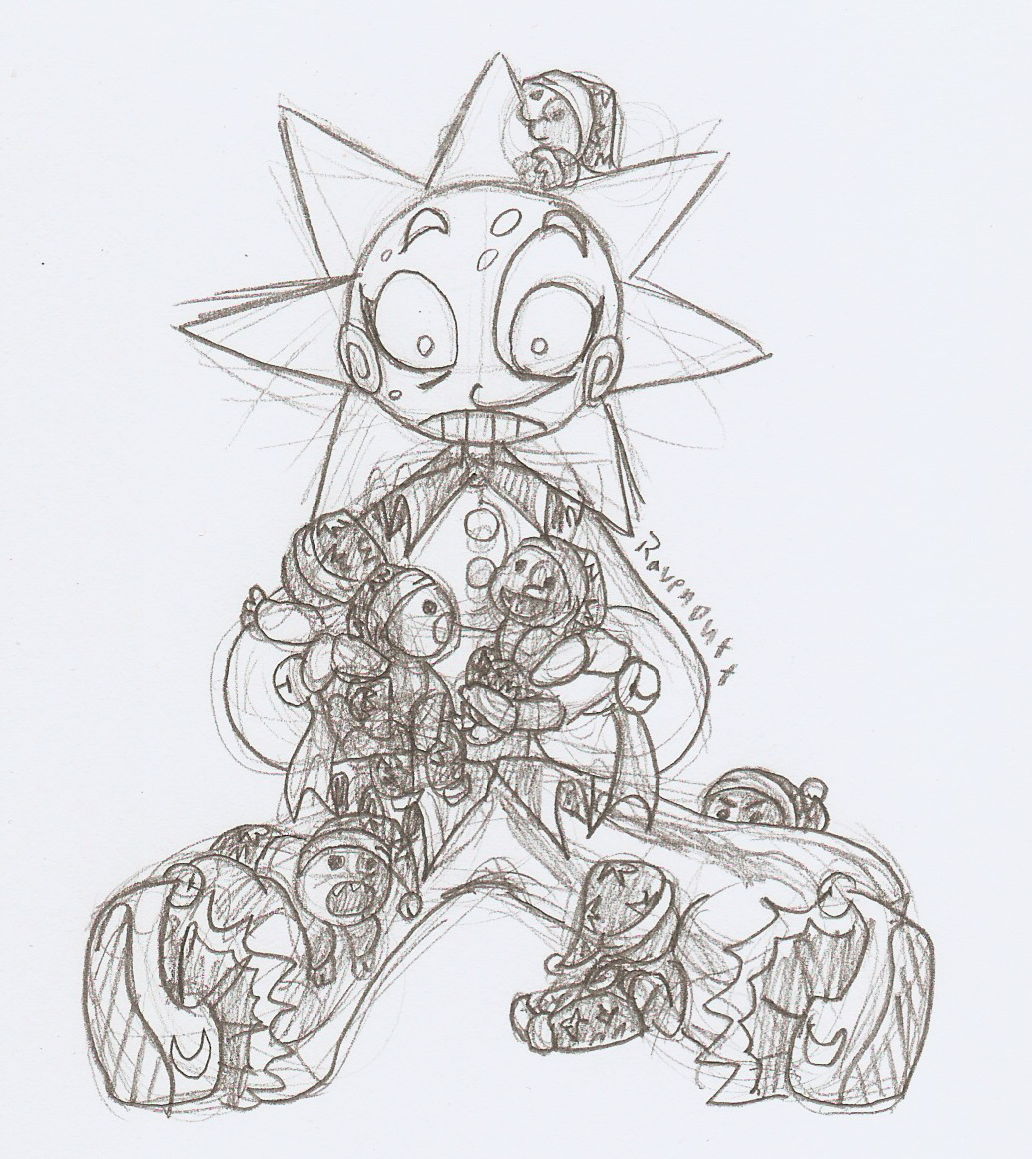 Sun And The Mini Moons By Ravenpuff Fur Affinity dot Net