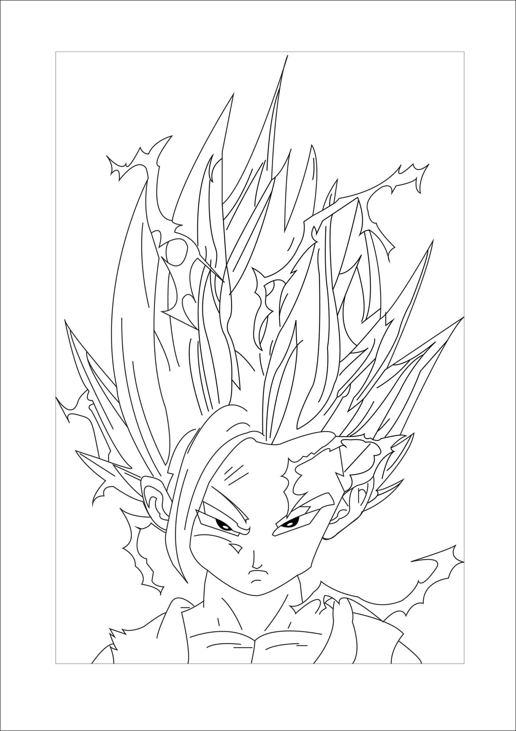 Dragon Ball Coloring Pages Gohan