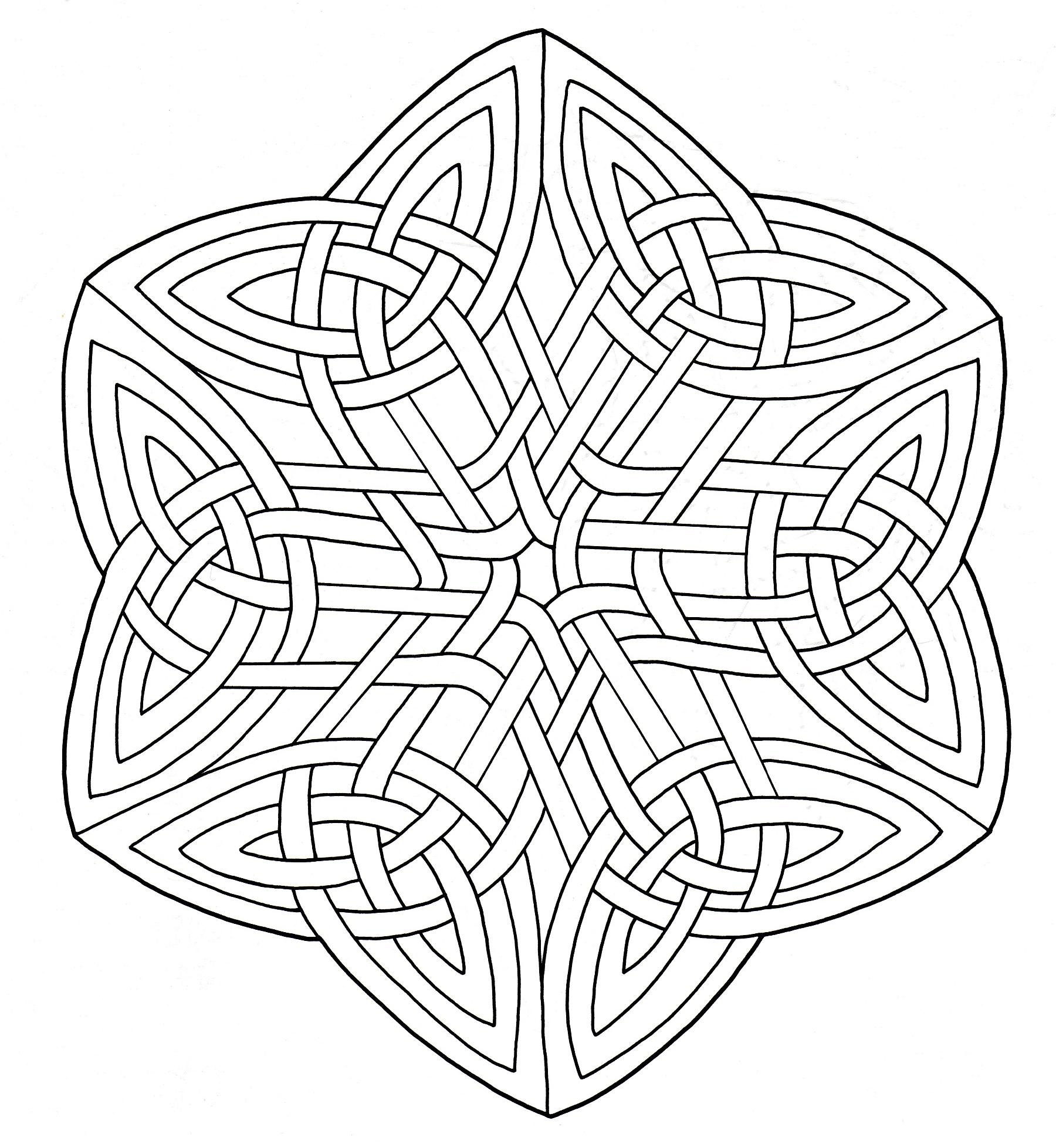 Symmetric Celtic Art Mandala Mandalas With Geometric Patterns Symmetric Celtic Art Mandala Mandalas With Geometric Patterns