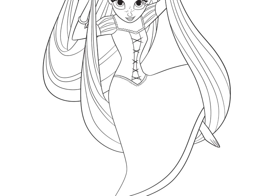 Tangled The Series Coloring Pages YouLoveIt