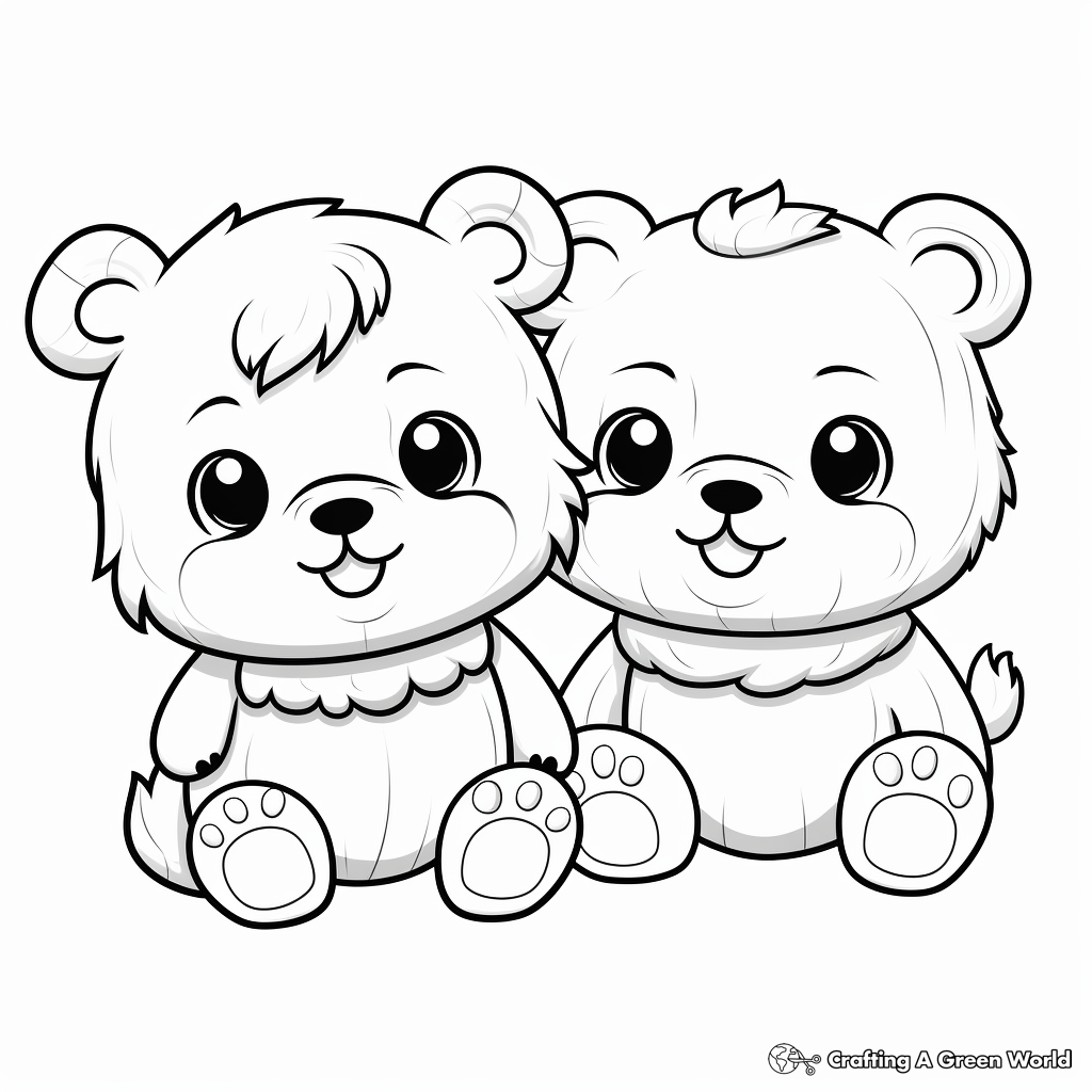 Teddy Bear Coloring Pages Free Printable 