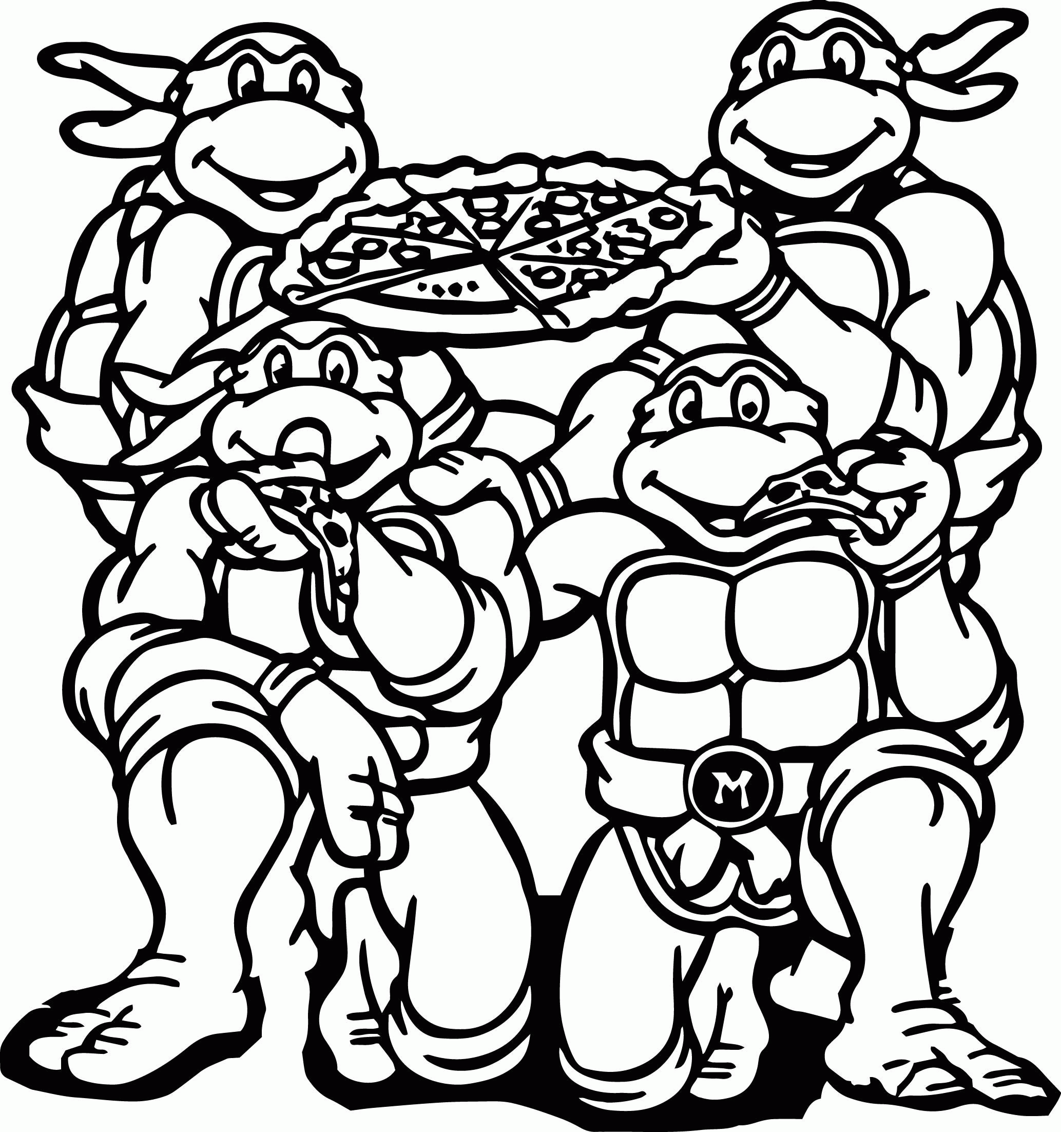 Tmnt Coloring Pages For Kids