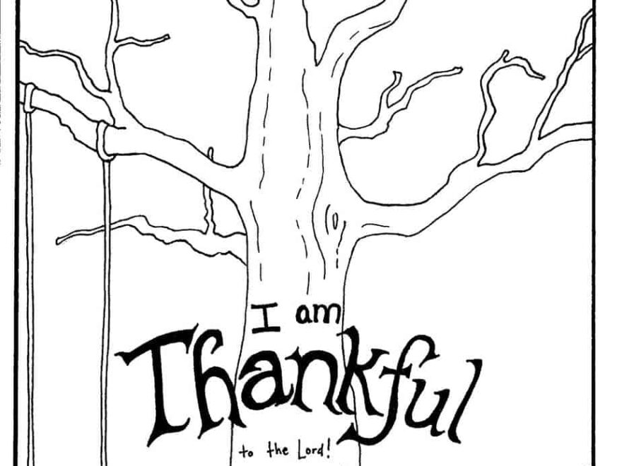 Thanksgiving Coloring Pages Free Printable For Kids