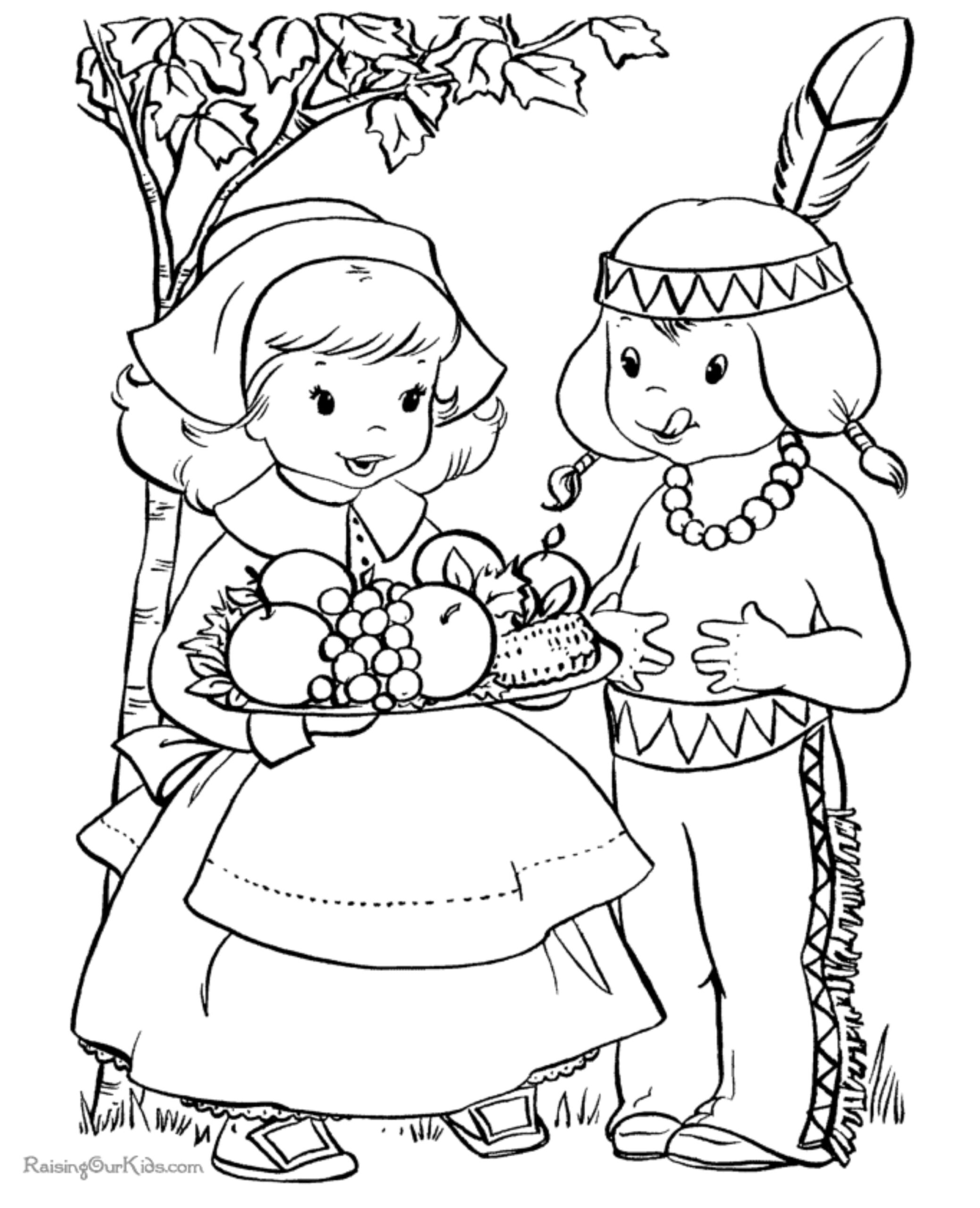 Thanksgiving Coloring Pages Northern News