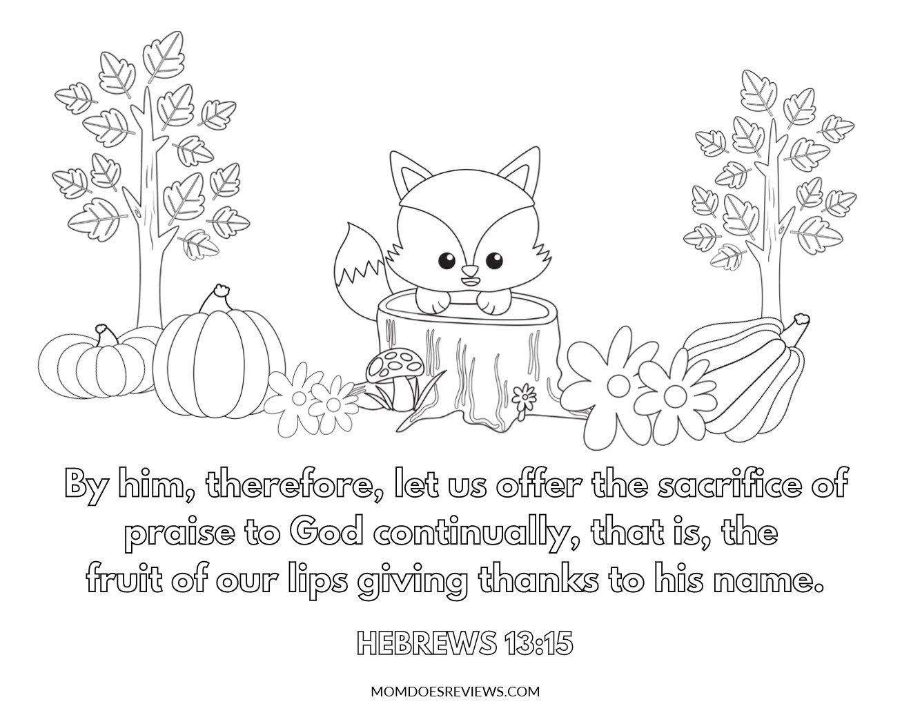 Thanksgiving Coloring Pages With Bible Verses FreePrintables Mom Does Reviews