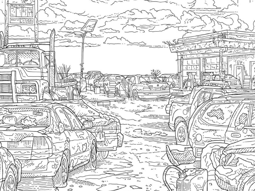 The Last Of Us Unofficial Coloring Book Ramon Valentin 9781646046102 Amazon Books