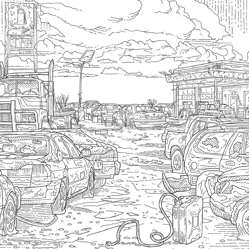 The Last Of Us Unofficial Coloring Book Ramon Valentin 9781646046102 Amazon Books