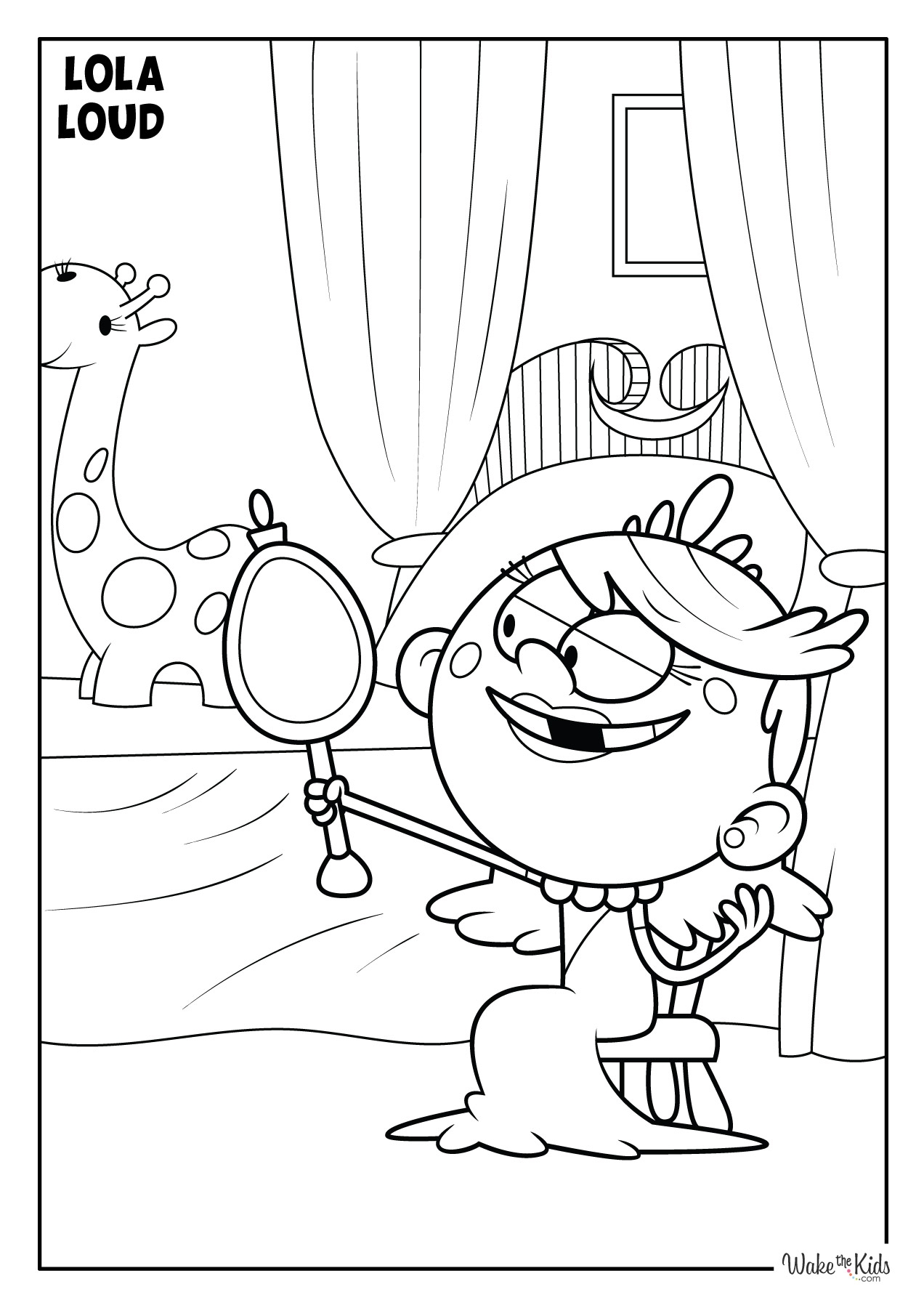 Loud House Kids Coloring Pages
