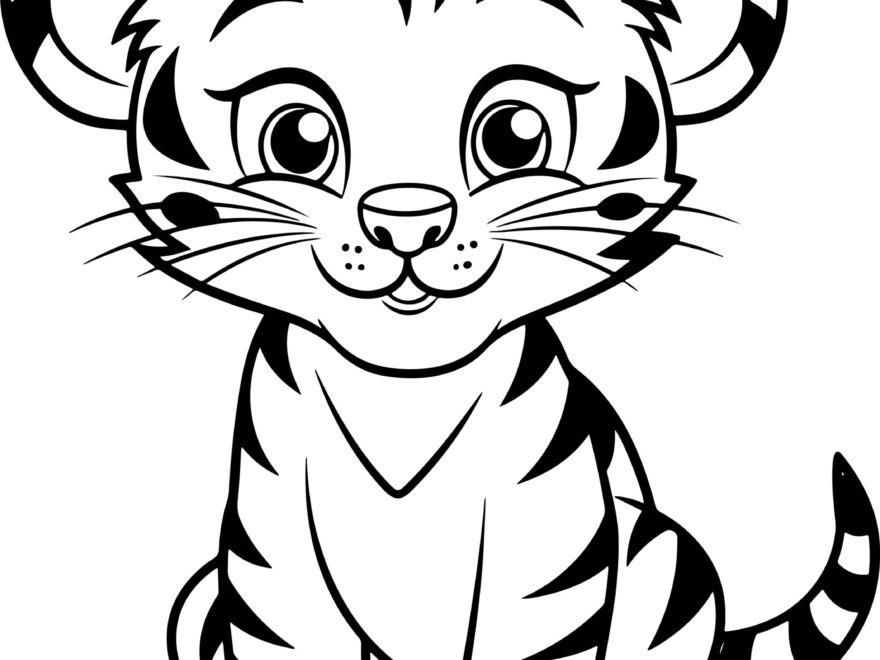 Tiger Coloring Book For Kids Tiger Coloring Pages Made By Teachers